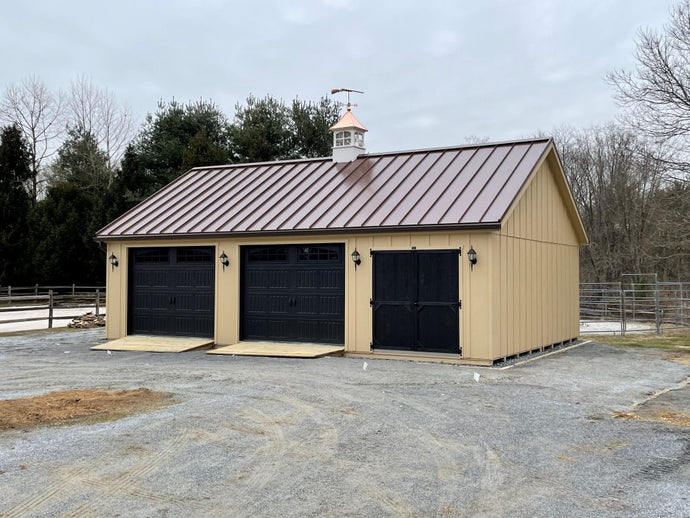 7-Pitch Double Wide Garage