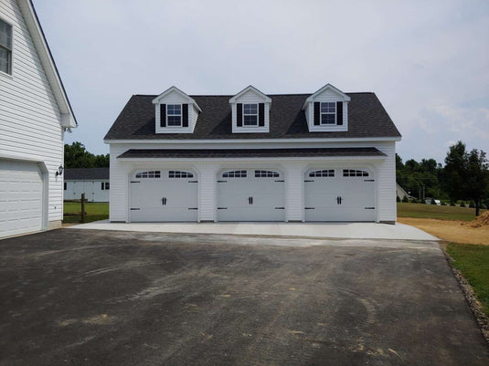 2 Story Double Wide Carriage Garage