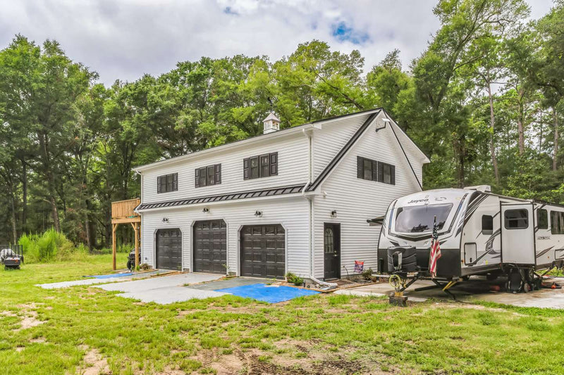 Load image into Gallery viewer, 2 Story Double Wide Carriage Garage
