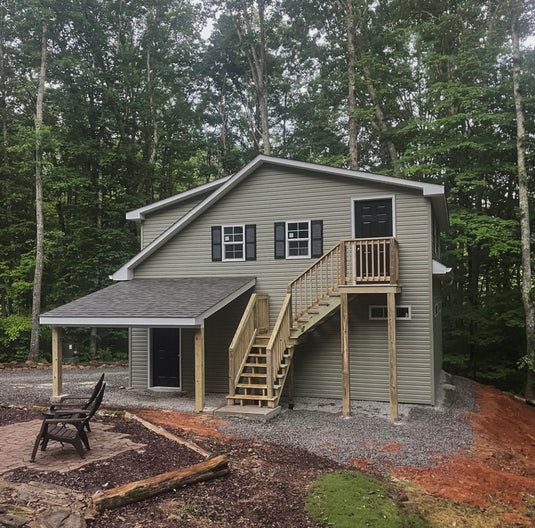 2 Story Double Wide Carriage Garage