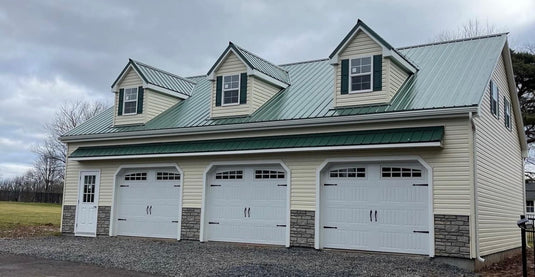 2 Story Double Wide Carriage Garage