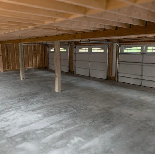 2 Story Double Wide Carriage Garage