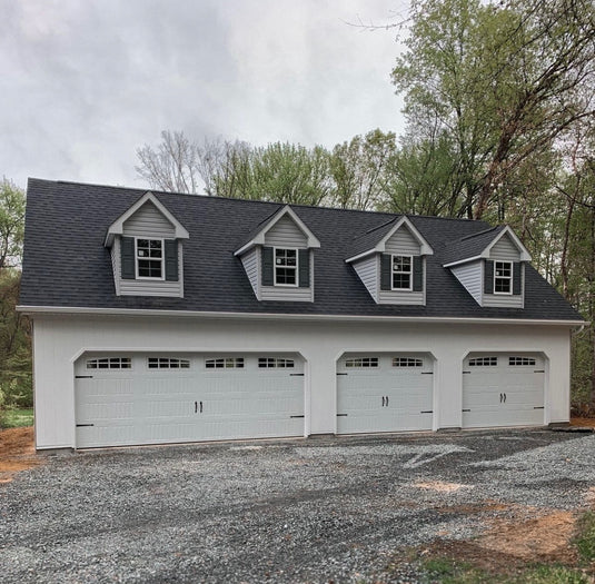 2 Story Double Wide Carriage Garage