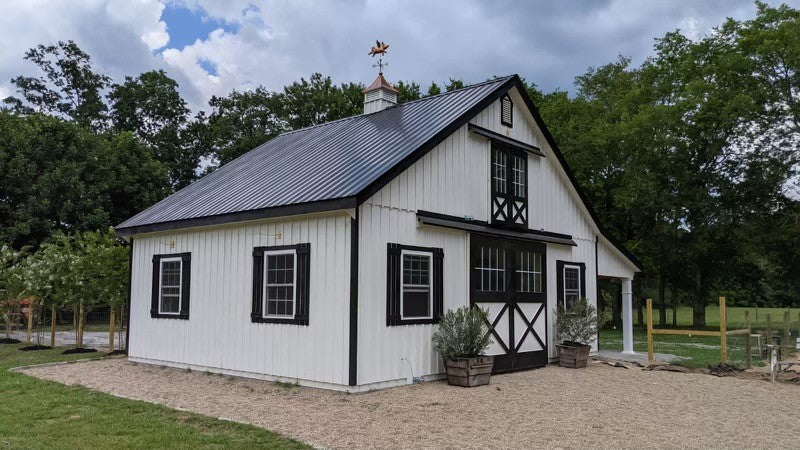 Load image into Gallery viewer, High Profile Center Aisle Horse Barn
