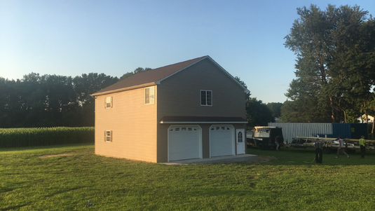 2 Story Double Wide Mega Garage