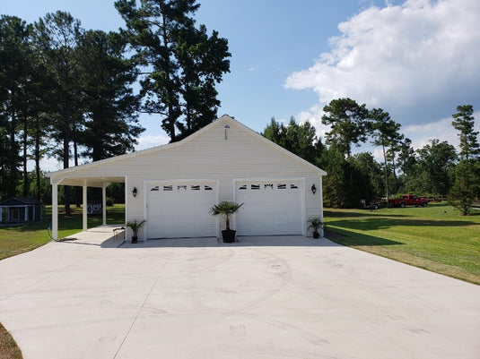 7-Pitch Double Wide Garage