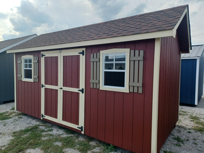 Load image into Gallery viewer, Garden A-Frame Lancaster Shed
