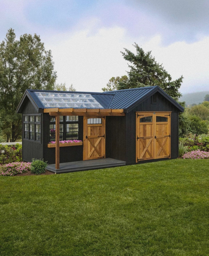 Cottage Greenhouse by AmishCo