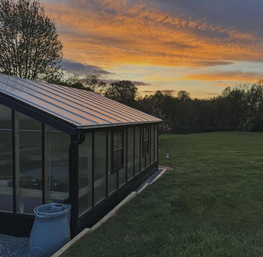 Double-Wide Greenhouse