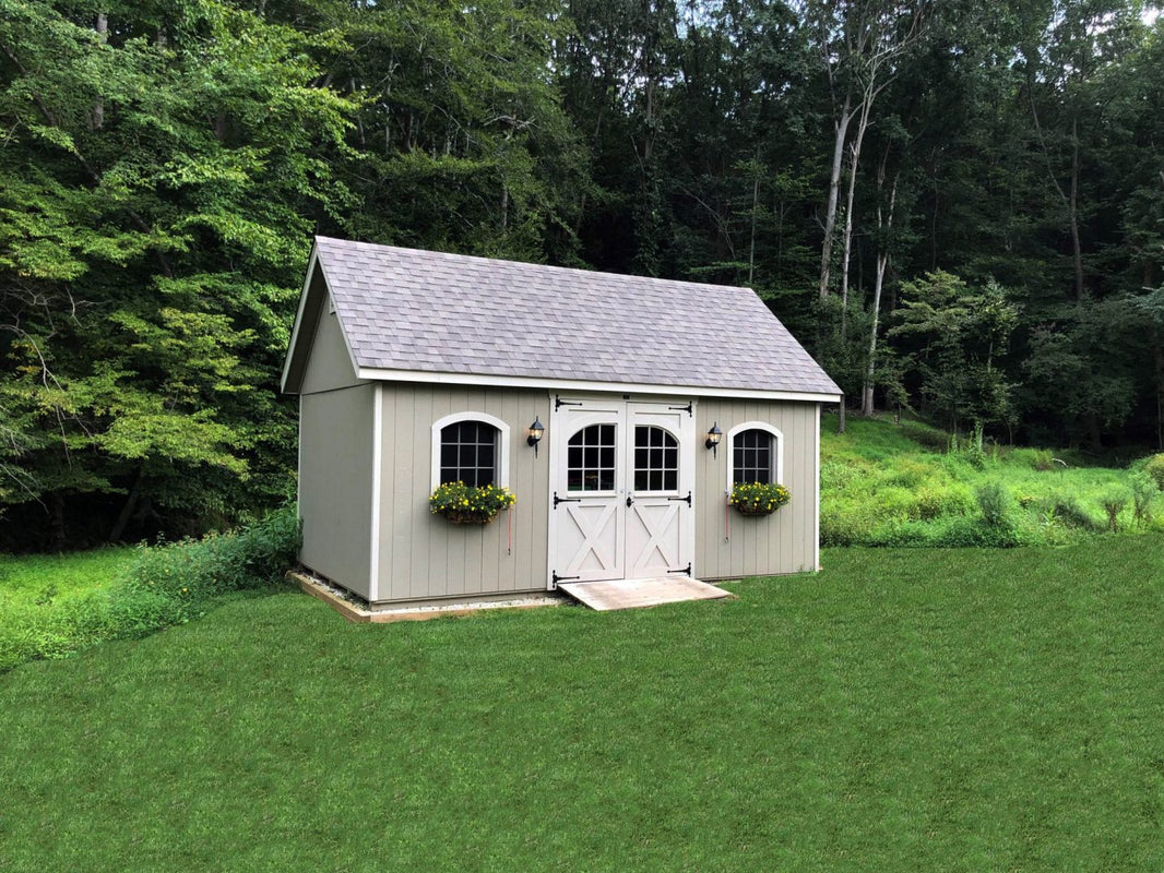 Amish Built Storage Sheds | 10x16 Premier Cottage Amish storage sheds near me