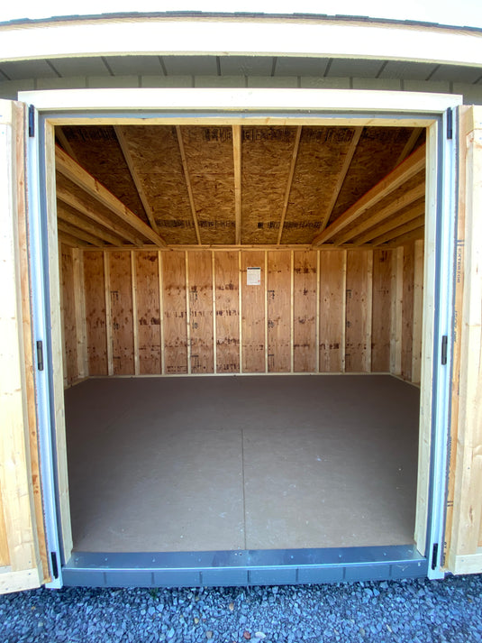 10x16 Garden A-Frame Lancaster Shed