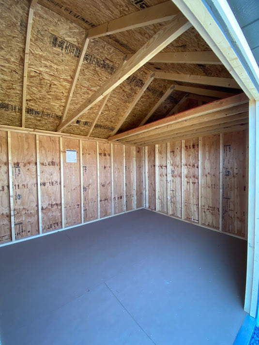 10x16 Garden A-Frame Lancaster Shed