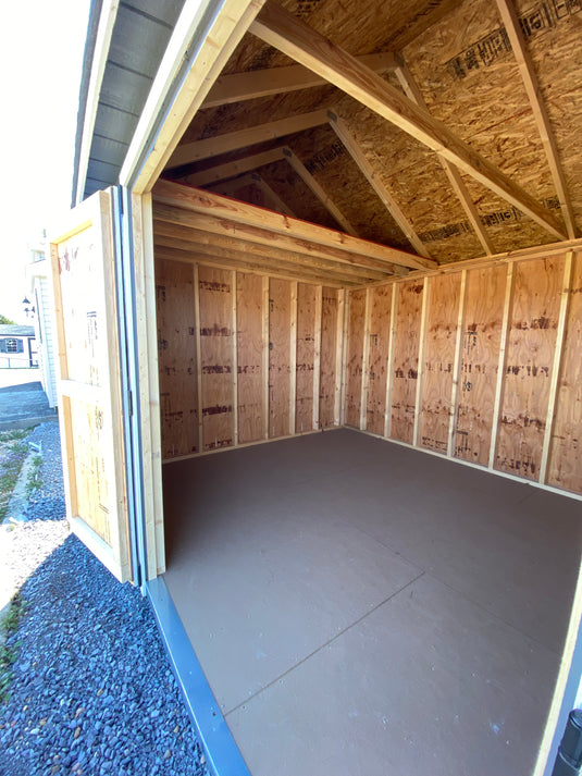 10x16 Garden A-Frame Lancaster Shed