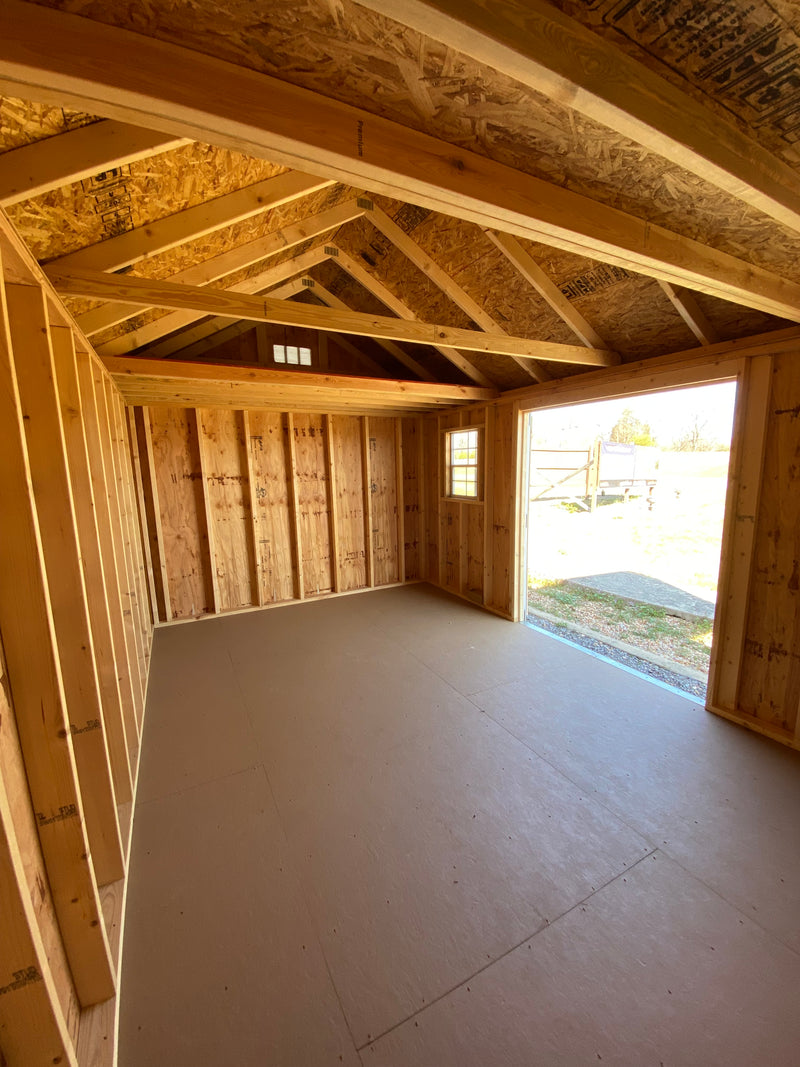 Load image into Gallery viewer, 10x16 Garden A-Frame Lancaster Shed
