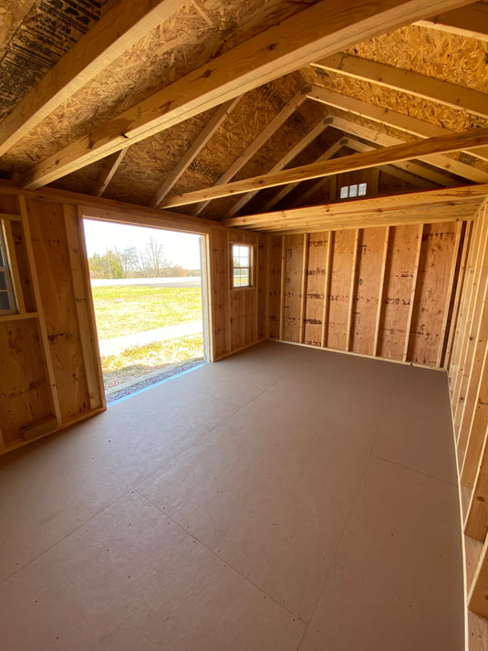 10x16 Garden A-Frame Lancaster Shed