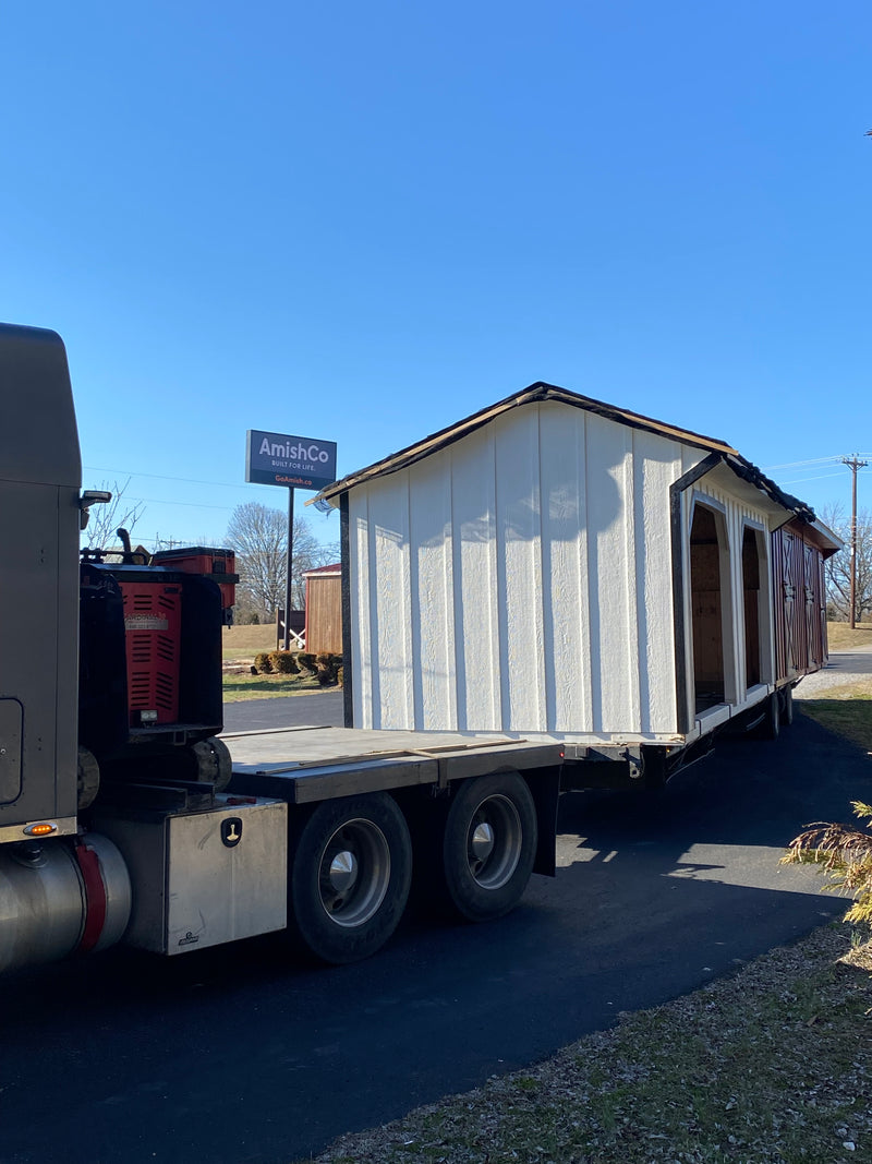 Load image into Gallery viewer, 10x24 Run-In Shed
