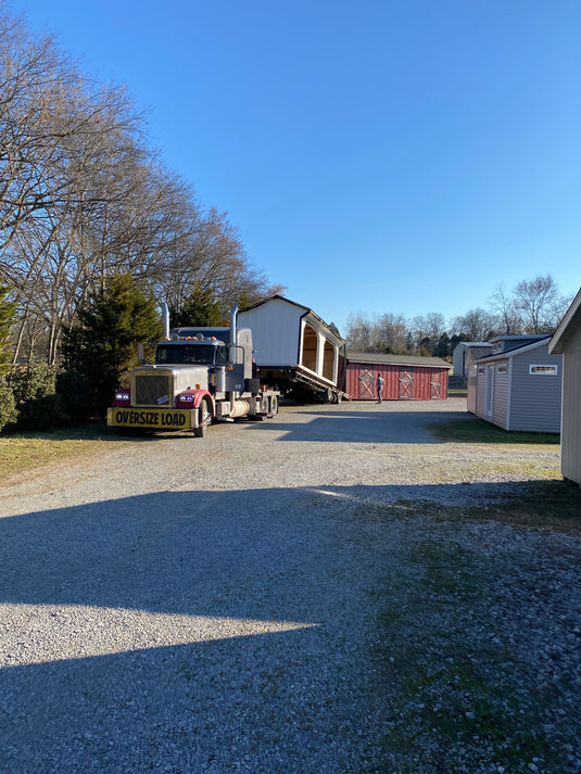 10x24 Run-In Shed