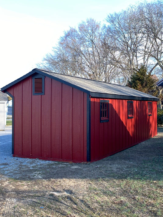 10x32 Shed-Row Horse Barn