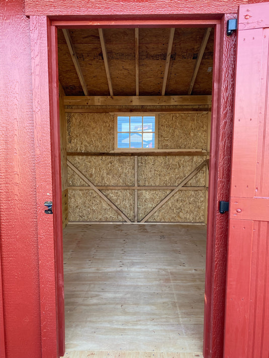 10x32 Shed-Row Horse Barn