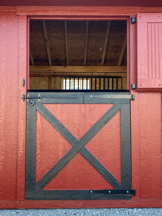 10x32 Shed-Row Horse Barn