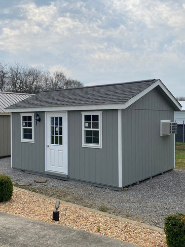 12x16 A-Frame Home Office (Finished Interior!)