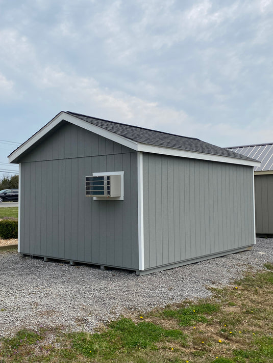 12x16 A-Frame Home Office (Finished Interior!)