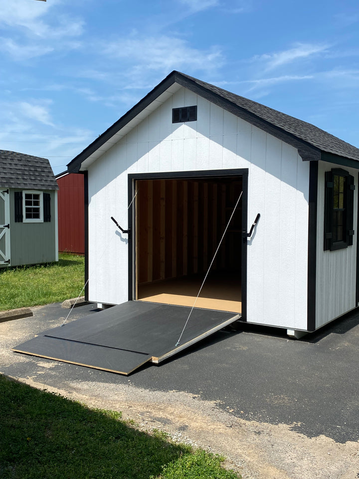 Load image into Gallery viewer, Garden A-Frame Lancaster Shed
