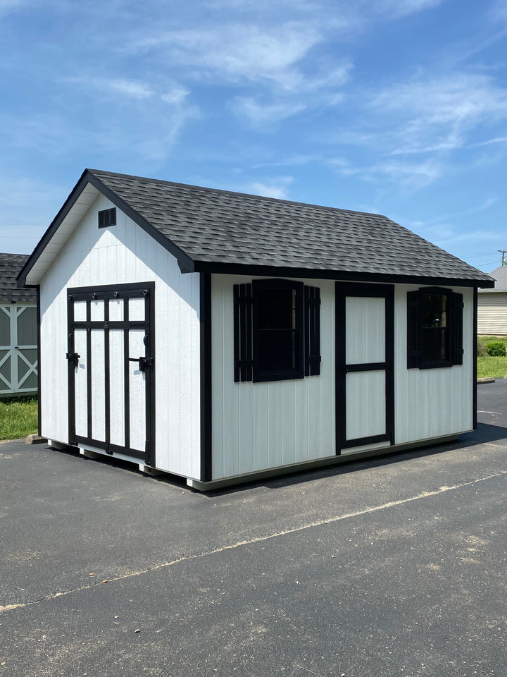 Load image into Gallery viewer, Garden A-Frame Lancaster Shed
