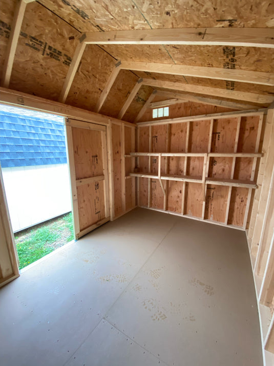 8x12 Quaker Shed