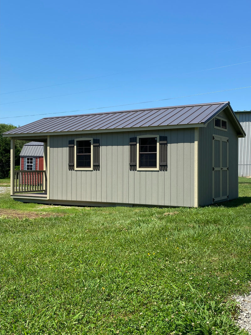 Load image into Gallery viewer, 14x24 A-Frame Cabin
