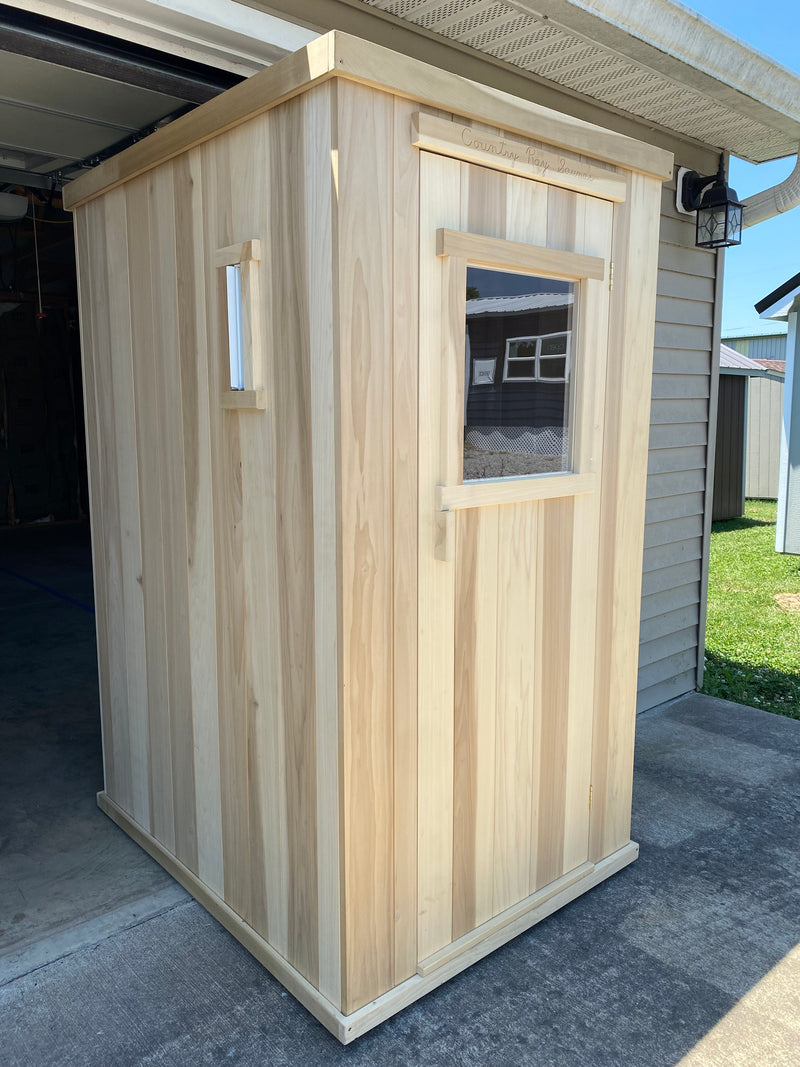 Load image into Gallery viewer, Amish Hand Built Indoor Infrared Sauna
