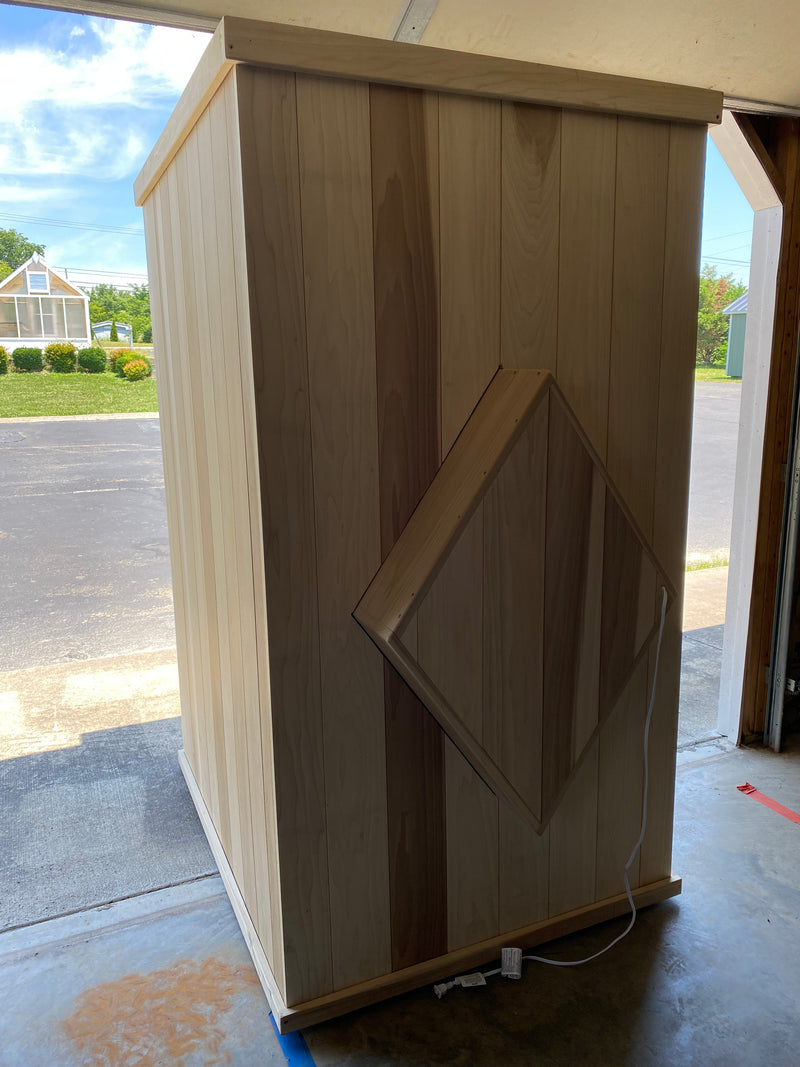 Load image into Gallery viewer, Amish Hand Built Indoor Infrared Sauna
