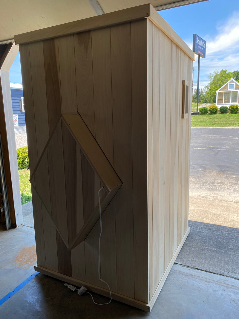 Load image into Gallery viewer, Amish Hand Built Indoor Infrared Sauna
