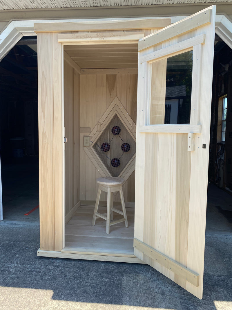 Load image into Gallery viewer, Amish Hand Built Indoor Infrared Sauna
