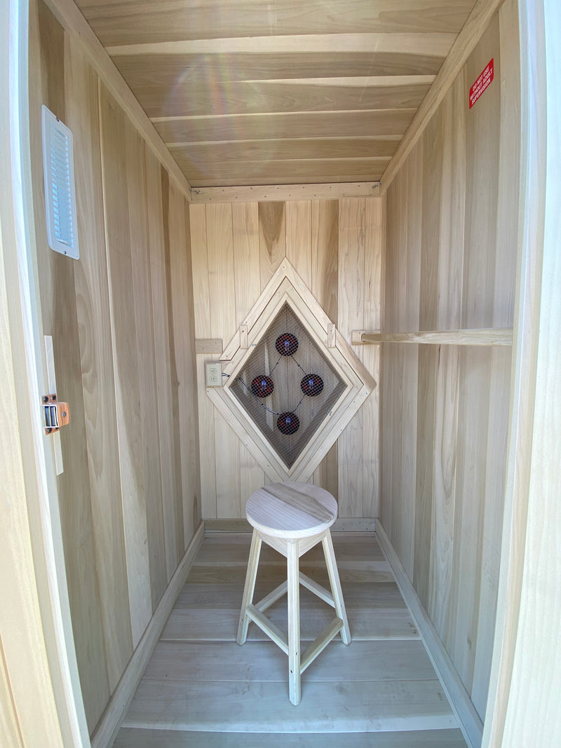 Load image into Gallery viewer, Amish Hand Built Indoor Infrared Sauna
