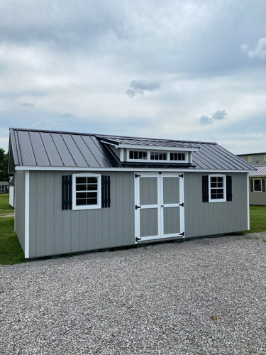 12x24 Garden A-Frame Lancaster Garage