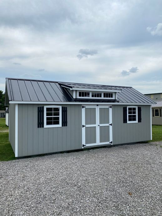 12x24 Garden A-Frame Lancaster Garage