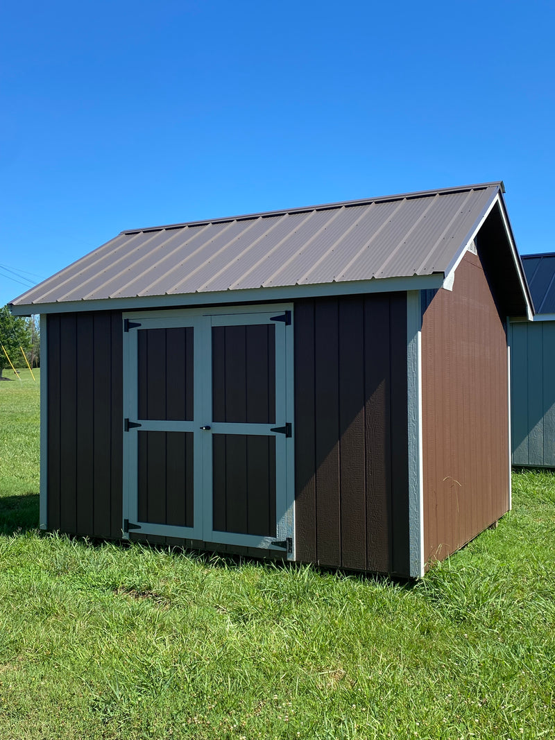 Load image into Gallery viewer, 10x12 Garden A-Frame Lancaster Shed
