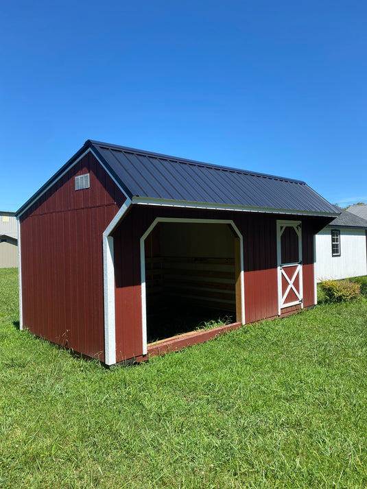 10x20 Run-In Shed