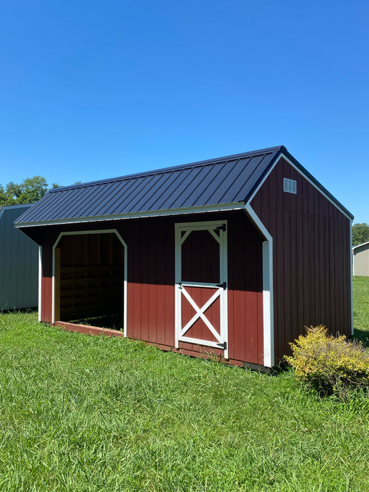 10x20 Run-In Shed