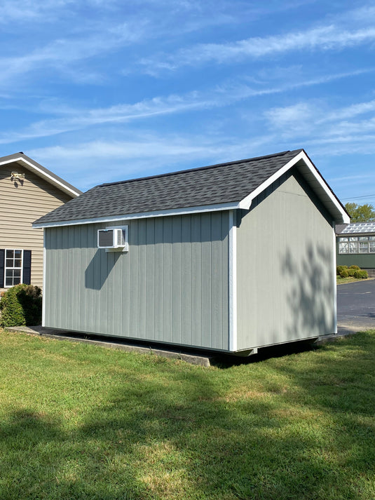 10x16 Garden A-Frame Home Office (Finished Interior!)