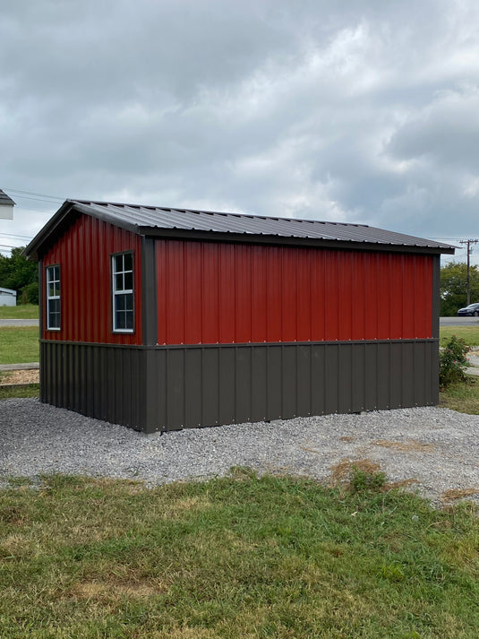 12x15 Metal Chicken Coop