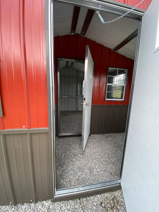 12x15 Metal Chicken Coop