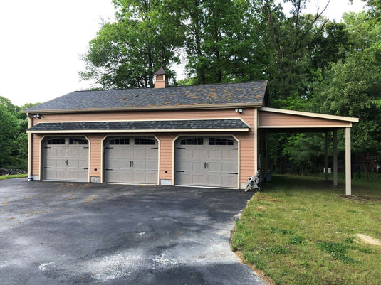 Site Built Truss Garage