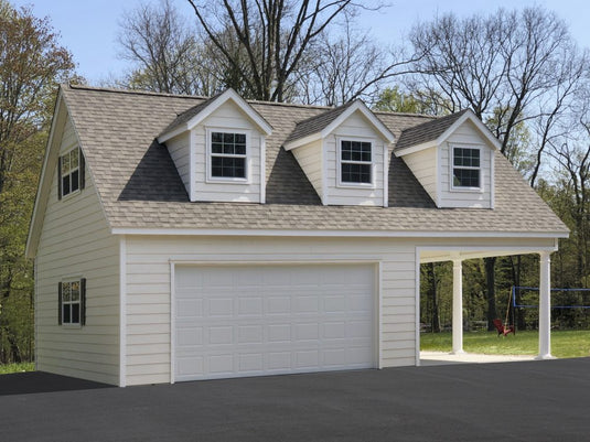 Site Built Truss Garage