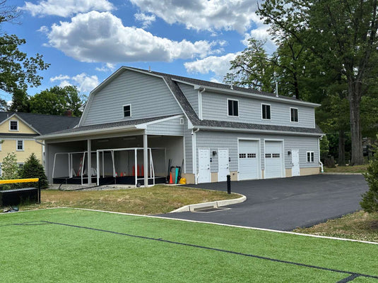 Site Built Truss Garage