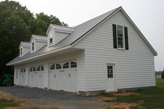 Site Built Truss Garage