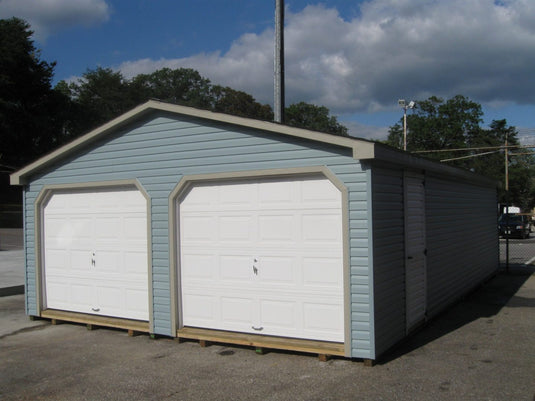 Single Story Double Wide Garage