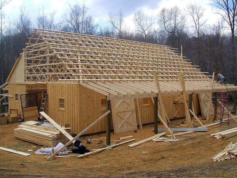 Load image into Gallery viewer, High Profile Center Aisle Horse Barn
