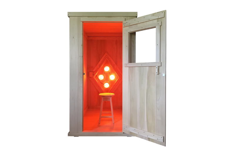 Load image into Gallery viewer, Amish Hand-Built Indoor Infrared Sauna
